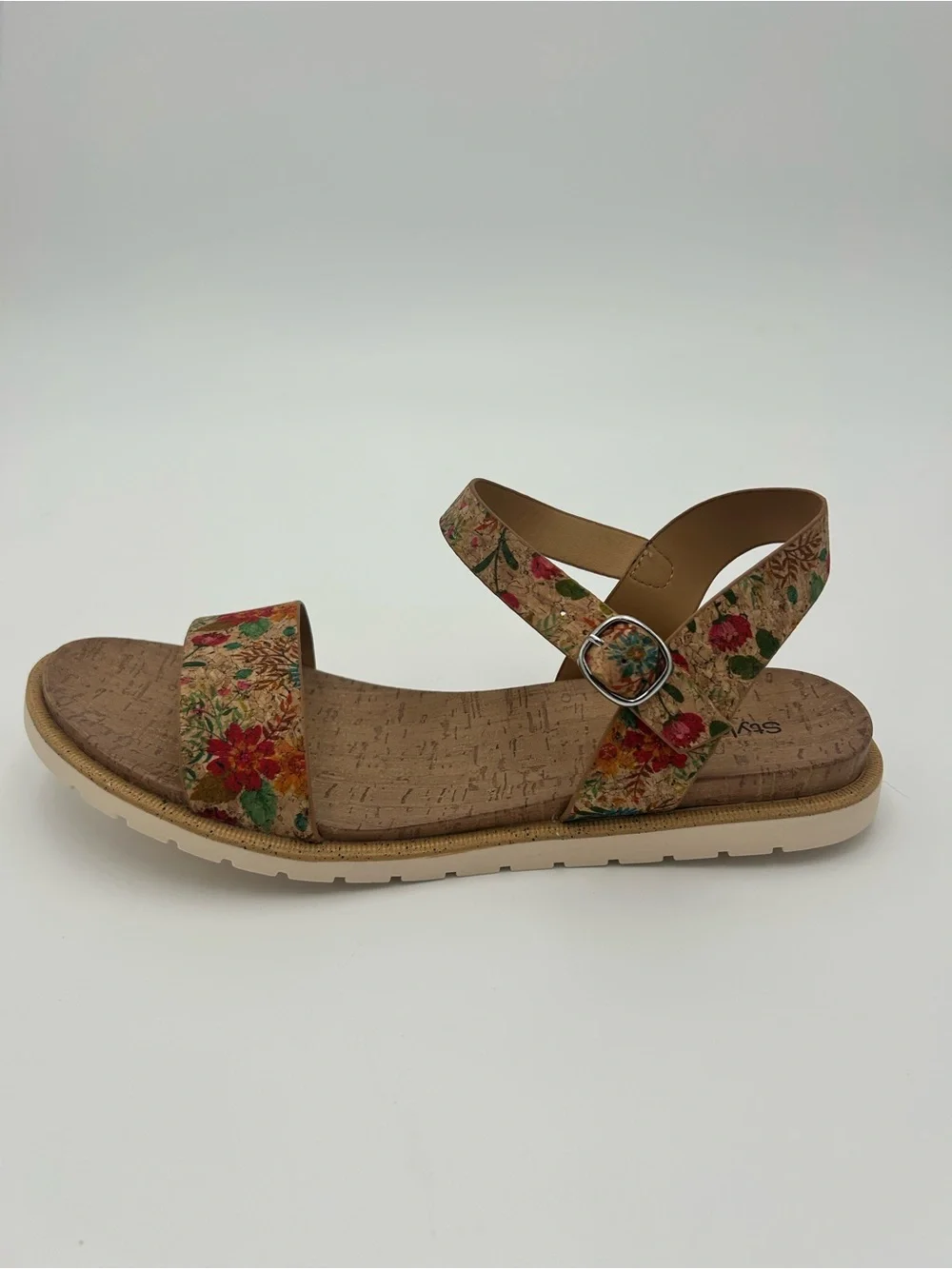 Style & Co. Floral Flat Casual Sandals